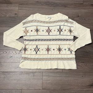 Madewell Embroidered Sweater